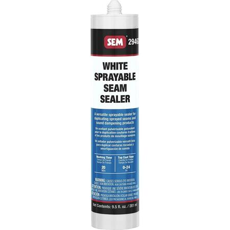 SEM Sprayable Seam Sealer, White SEM-29462